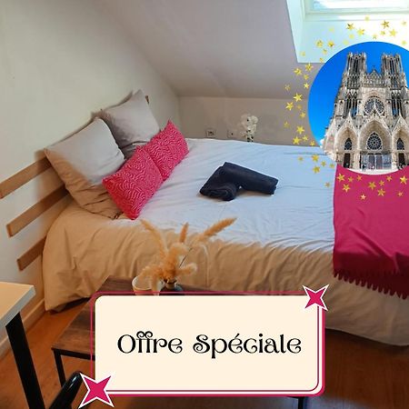 Colbert 541 Hypercentre - Ideal Couple & Pro - Wifi Haut Debit - Gare, Cathedrale, Commerces, Restaurants & Transports En Commun A Moins De 10 Minutes A Pied Реймс Экстерьер фото